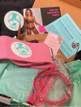 Cargar imagen en el visor de la galería, Bundle Banda de Resistencia + cuerda de salto pink
