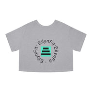 Crop Top Eilynfit LOGO gris